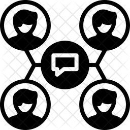 256x256 Interaction Icon Of Glyph Style