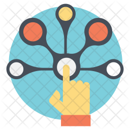 256x256 Interactive Design Icon Of Flat Style