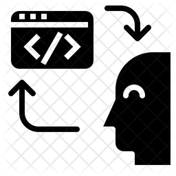 256x256 Interactive Icon Of Glyph Style