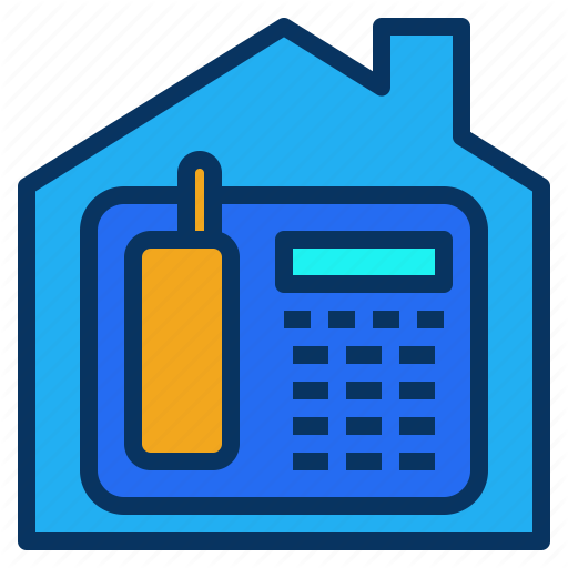 512x512 Home, House, Intercom, Office, Phone Icon