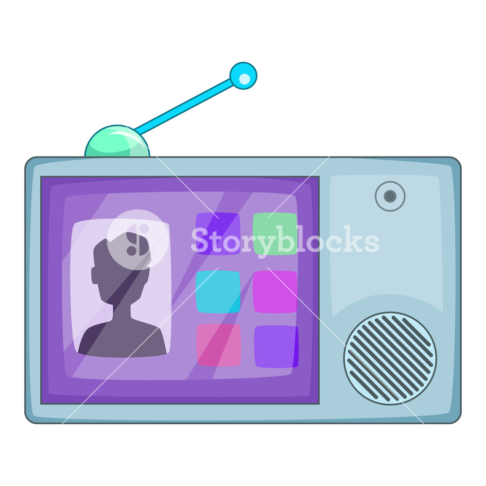 1000x1000 Video Intercom Icon Cartoon Illustration Of Video Intercom Vector