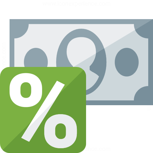 512x512 Iconexperience G Collection Money Interest Icon