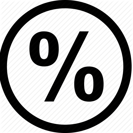 512x512 Interest, Rate, Sale, Savings Icon