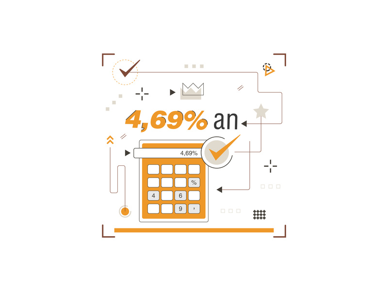 800x600 Interest Rate Icon, Bcr