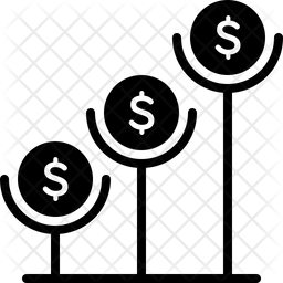 256x256 Interest Rate Icon Of Glyph Style