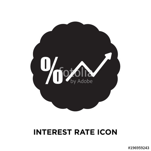 500x500 Interest Rate Icon Stock Image And Royalty Free Vector