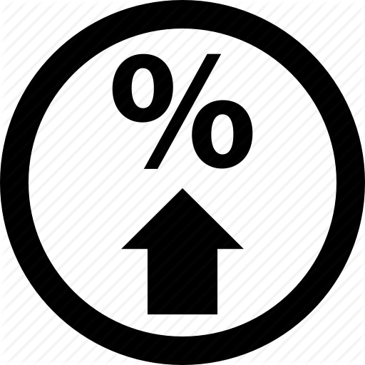 512x512 High, Interest, Rate Icon