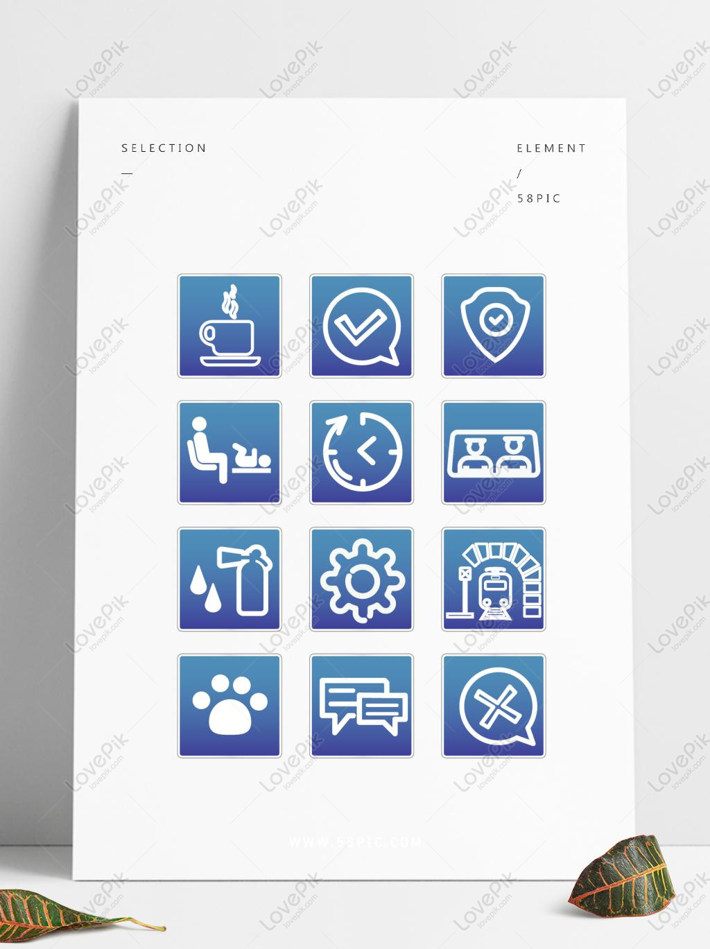 1024x1369 Commercial Icon Blue Gradient Interesting Material Graphics