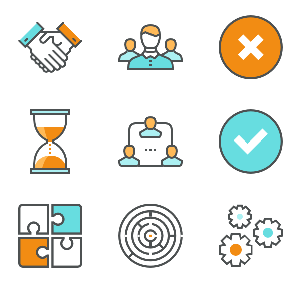 600x564 Icon Inspiration The Interesting Two Color Palette