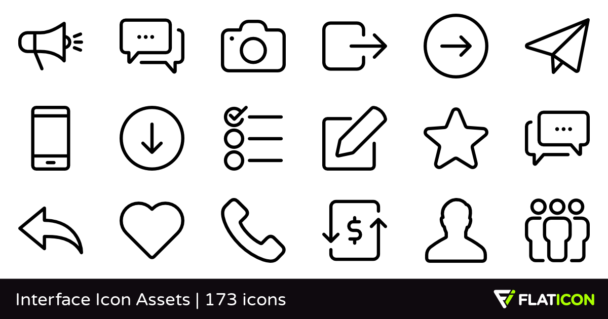1200x630 Interface Icon Assets Free Icons