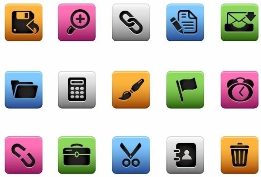 537x365 Interface Icons Vector Free Vector In Encapsulated Postscript