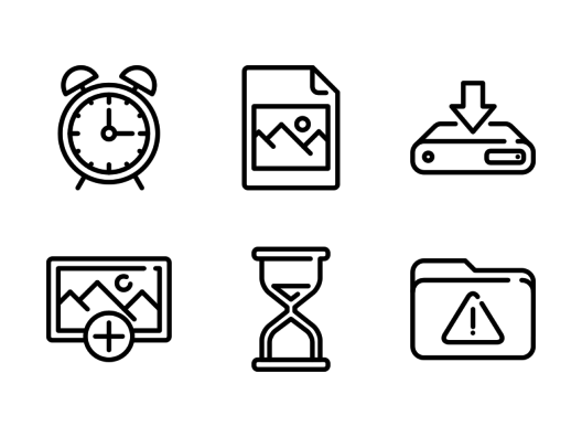 528x396 Responsive Line Icons