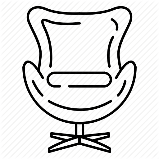 512x512 Armchair, Chair, Furniture, Interior Design Icon