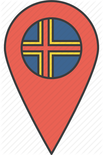 341x512 Aland, Country, European, Flag Icon