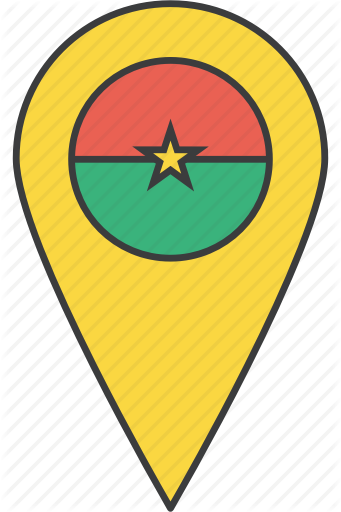 341x512 African, Burkina, Country, Faso, Flag Icon