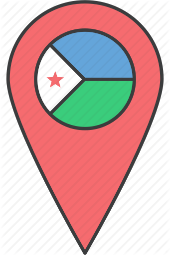 341x512 African, Country, Djibouti, Flag Icon