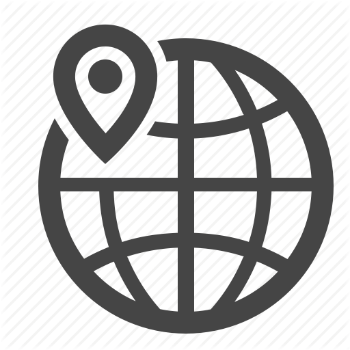 512x512 Global Solution, International, Local Seo, Targeting Icon