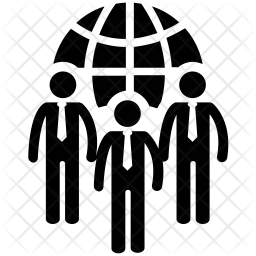 256x256 International Icon Of Glyph Style