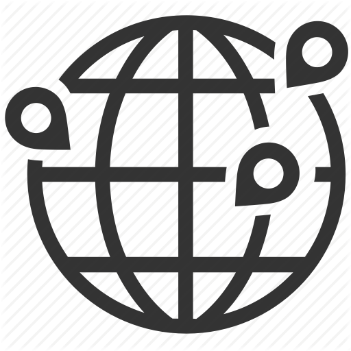 512x512 Business, Global, International, Locations, Map, Office, Positions