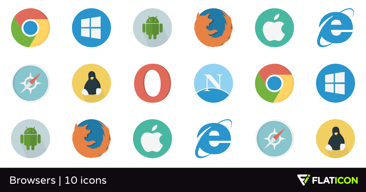 1200x630 Browsers Free Icons