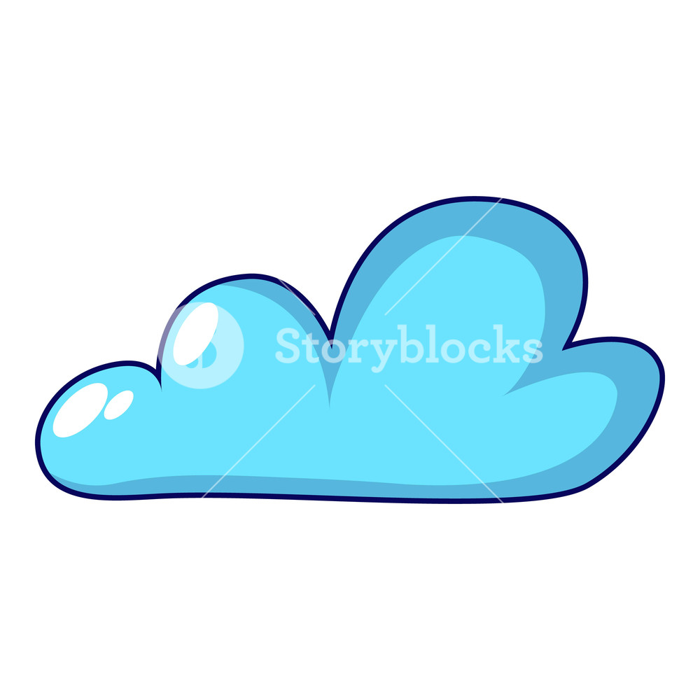 1000x1000 Internet Cloud Icon Cartoon Illustration Of Internet Cloud Vector