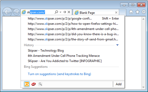 569x353 Make Internet Explorer Autocomplete Show More Than Url Suggestions