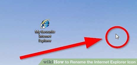 462x220 How To Rename The Internet Explorer Icon Steps