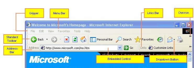 741x262 How To Create An Internet Explorer Style Toolbar