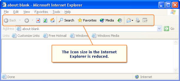 611x275 Tweak Library Set Your Toolbar Icons Of Internet Explorer