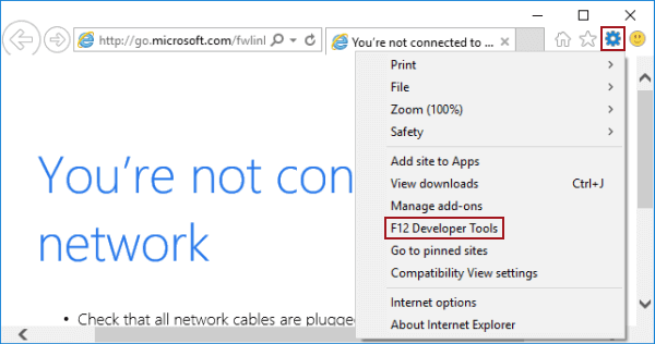 600x316 Ways To Open Developer Tools In Ie On Windows
