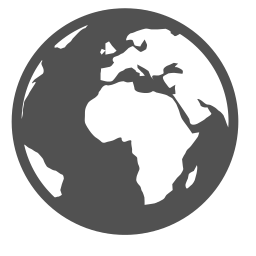 256x256 Globe Icon Myiconfinder