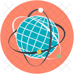 256x256 Internet Icon Of Flat Style