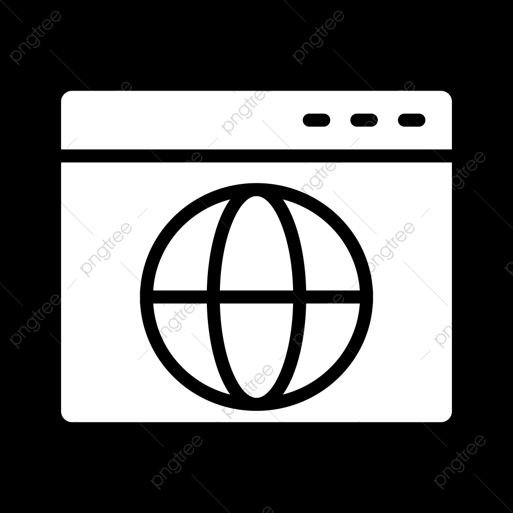 1024x1024 Vector Browser Icon, Browser Icon, Web Icon, Internet Icon Png