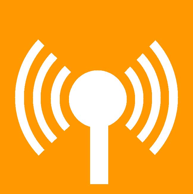 649x650 Online Radio Icon