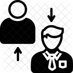 256x256 Internship Icon Of Glyph Style