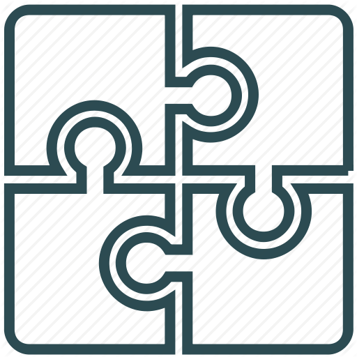 512x512 Business, Finance, Interoperability, Puzzles, Skills, Strategy Icon