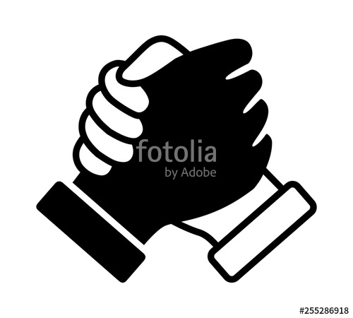 500x450 Interracial Soul Brother Handshake, Thumb Clasp Handshake Or Homie