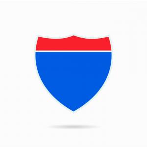 300x300 Interstate Highway Road Sign Hoodamathrun