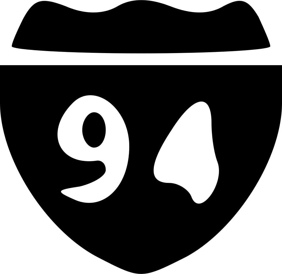 980x950 Sign Interstate Png Icon Free Download
