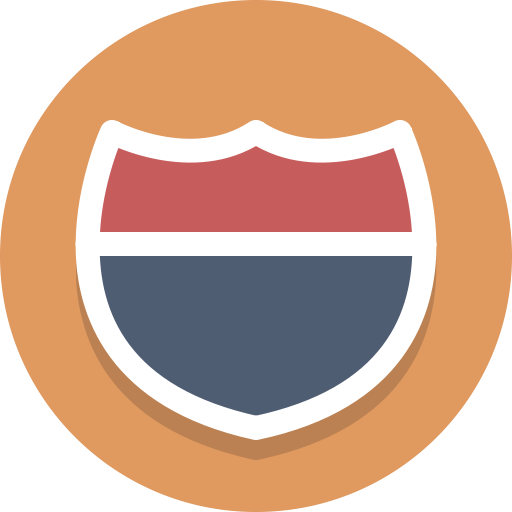 512x512 Sign, Route, Highway, Interstate Icon