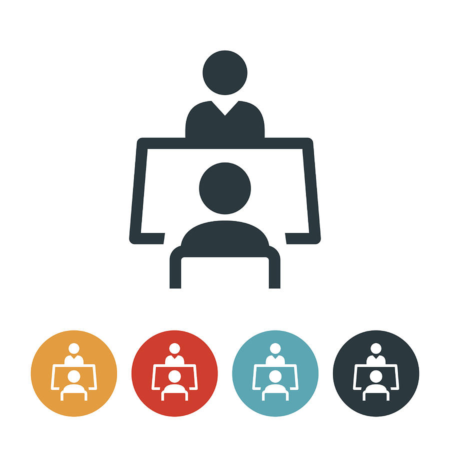 Job Interview Icon 900x900 Job Interview Icon