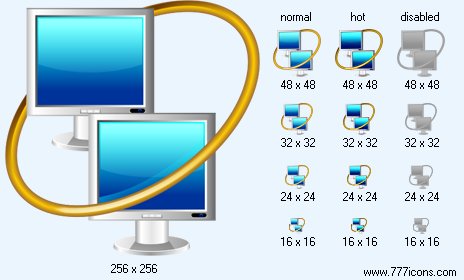 464x280 Intranet Icon Network Icon Library For Vista