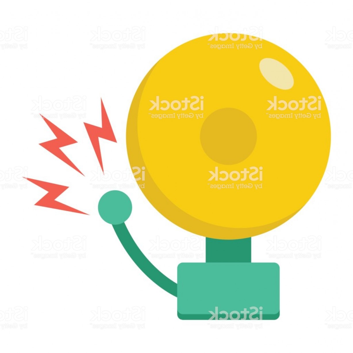 1228x1228 Fire Alarm Flat Icon Intruder Alarm And Security Vector Graphics