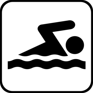 300x300 Swimming Icon Clip Art