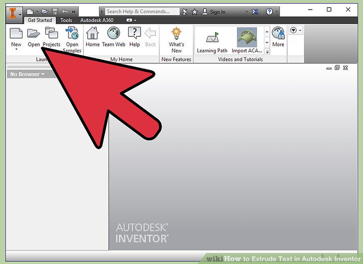 How To Extrude Text In Autodesk Inventor Steps 728x529 How To Extrude Text In Autodesk Inventor Steps
