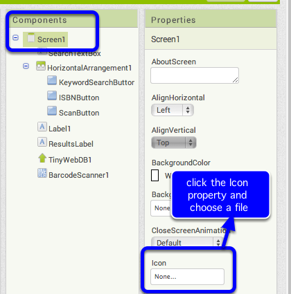 How To Change The Icon For Android Application Created In Google 420x425 How To Change The Icon For Android Application Created In Google