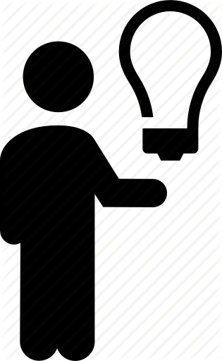 Idea, Innovation, Inspiration, Inventor, Learn, Lightbulb, Person Icon 315x512 Idea, Innovation, Inspiration, Inventor, Learn, Lightbulb, Person Icon