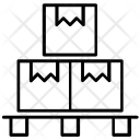 128x128 Inventory Control Icon Of Line Style