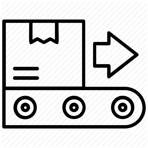 512x512 Inventory Management, Logistics Delivery, Package Conveyor, Supply