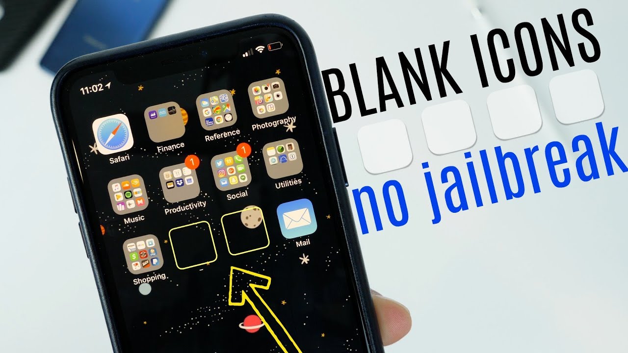 1280x720 How To Create Blank Icons On Your Iphone, No Jailbreak Required